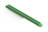 307 Series Card Edge Connector with 86 P.C. Tail Contacts (307-086-520-202) - 