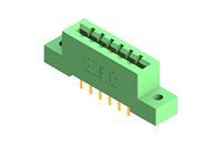 337 Series Card Edge Connector with 12 P.C. Tail Contacts (337-012-520-202) - 