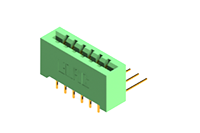 337 Series Card Edge Connector with 12 90 Degree Bend (Code 541 Contacts) (337-012-559-201) - 