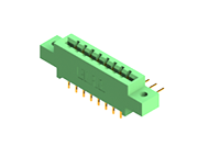 337 Series Card Edge Connector with 16 90 Degree Bend (Code 541 Contacts) (337-016-559-802) - 