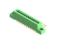 337 Series Card Edge Connector with 22 90 Degree Bend (Code 541 Contacts) (337-022-559-208) - 