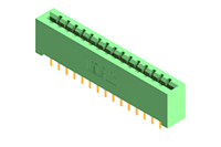 337 Series Card Edge Connector with 30 P.C. Tail Contacts (337-030-520-201) - 