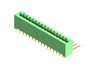 337 Series Card Edge Connector with 30 90 Degree Bend (Code 541 Contacts) (337-030-559-201) - 