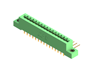 337 Series Card Edge Connector with 30 90 Degree Bend (Code 541 Contacts) (337-030-559-208) - 