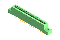 337 Series Card Edge Connector with 32 P.C. Tail Contacts (337-032-520-202) - 