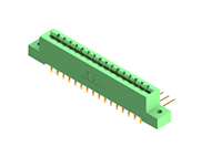 337 Series Card Edge Connector with 32 90 Degree Bend (Code 541 Contacts) (337-032-559-202) - 