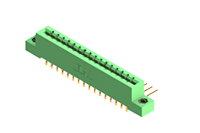 337 Series Card Edge Connector with 32 90 Degree Bend (Code 541 Contacts) (337-032-559-208) - 