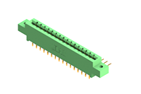 337 Series Card Edge Connector with 32 90 Degree Bend (Code 541 Contacts) (337-032-559-802) - 