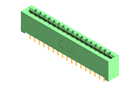337 Series Card Edge Connector with 34 P.C. Tail Contacts (337-034-520-201) - 