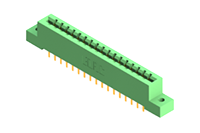 337 Series Card Edge Connector with 34 P.C. Tail Contacts (337-034-520-202) - 