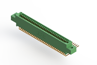 345 Series 0.100 x 0.150 Inch (in) Pitch Card Edge Connector with 62 90 Degree Bend (Code 541 Contacts) (345-062-559-802) - 
