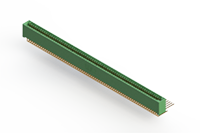 345 Series 0.100 x 0.150 Inch (in) Pitch Card Edge Connector with 142 90 Degree Bend (Code 541 Contacts) (345-142-559-201) - 