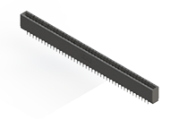 737 Series Press-fit Card Edge Connector with 84 P.C. Tail Type Contacts (737-084-520-201) - 