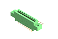 337 Series Card Edge Connector with 16 90 Degree Bend (Code 541 Contacts) (337-016-559-802) - 