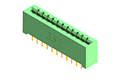 337 Series Card Edge Connector with 22 P.C. Tail Contacts (337-022-520-201) - 