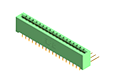 337 Series Card Edge Connector with 36 90 Degree Bend (Code 541 Contacts) (337-036-559-201) - 