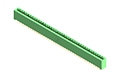 337 Series Card Edge Connector with 80 P.C. Tail Contacts (337-080-520-201) - 