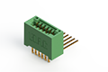 345 Series 0.100 x 0.150 Inch (in) Pitch Card Edge Connector with 12 90 Degree Bend (Code 541 Contacts) (345-012-559-201) - 