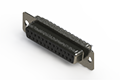 628 Series Vertical Metal Body D-Sub Connector with 25 Pin Type Contacts (628-025-222-041) - 