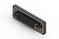 628W Series Vertical Waterproof D-Sub Connector with 25 Machined Socket Type Contacts (628-W25-222-012) - 