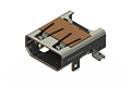 694H Series High Definition Multimedia Interface (HDMI) Type-D Receptacle Connector with 30 Microinches (µin) of Gold Contact Plating  (694H319-669-211)
