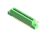 337 Series Card Edge Connector with 24 90 Degree Bend (Code 541 Contacts) (337-024-559-202) - 