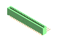 337 Series Card Edge Connector with 42 90 Degree Bend (Code 541 Contacts) (337-042-559-201) - 