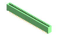 337 Series Card Edge Connector with 54 P.C. Tail Contacts (337-054-520-201) - 