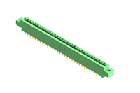 337 Series Card Edge Connector with 64 90 Degree Bend (Code 541 Contacts) (337-064-559-802) - 