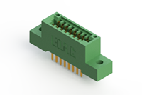 345 Series 0.100 Inch (in) Pitch Card Edge Connector with 16 P.C. Tail Contacts (345-016-520-202) - 