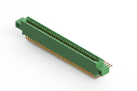 345 Series 0.100 Inch (in) Pitch Card Edge Connector with 72 90 Degree Bend (Code 541 Contacts) (345-072-559-812) - 
