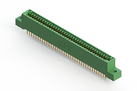 345 Series 0.100 Inch (in) Pitch Card Edge Connector with 74 P.C. Tail Contacts (345-074-520-202) - 
