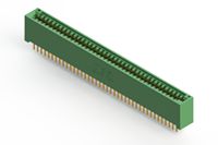 345 Series 0.100 Inch (in) Pitch Card Edge Connector with 80 P.C. Tail Contacts (345-080-520-201) - 