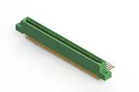 345 Series 0.100 x 0.150 Inch (in) Pitch Card Edge Connector with 80 90 Degree Bend (Code 541 Contacts) (345-080-559-202) - 