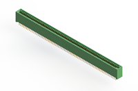 345 Series 0.100 Inch (in) Pitch Card Edge Connector with 134 P.C. Tail Contacts (345-134-520-201) - 