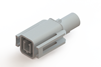 568 Series Wire to Wire Waterproof In-Line Female Connector with 1 Contact Spaces (568-001-000-200) - 