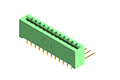 337 Series Card Edge Connector with 24 90 Degree Bend (Code 541 Contacts) (337-024-559-201) - 