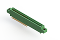 345 Series 0.100 x 0.150 Inch (in) Pitch Card Edge Connector with 32 90 Degree Bend (Code 541 Contacts) (345-032-559-808) - 