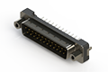 627 Series Vertical Plastic Body D-Sub Connector with 25 Pin Type Contacts (627-025-224-017) - 