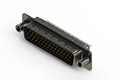637 Series Vertical High Density D-Sub Connector with 44 Machined Pin Type Contacts (637-044-232-049) - 