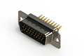 637M Series Machined D-Sub Connector with 26 Machined Pin Type Contacts (637-M26-230-BN1) - 