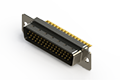 637M Series Machined D-Sub Connector with 44 Machined Pin Type Contacts (637-M44-232-BN1) - 