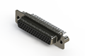 638 Series Vertical High Density D-Sub Connector with 44 Machined Pin Type Contacts (638-044-232-049) - 